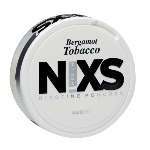 Sachets de nicotine NIXS Bergamot Tobacco Slim Medium 6,4 mg/ sachet