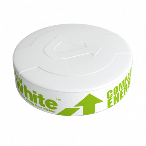 Energy pouches KICKUP Real White Original Energy pouches KICKUP Real White Original
