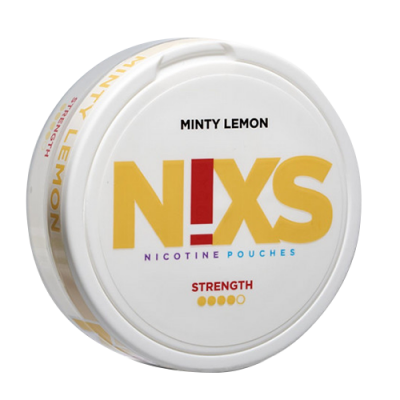 Nicotine pouches N!XS Citron et Menthe 9,6mg