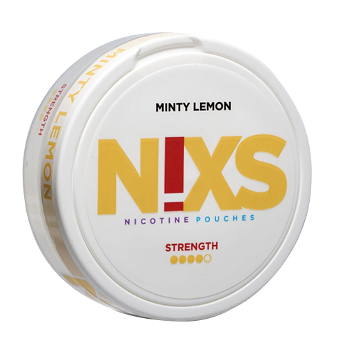 Nicotine pouches N!XS Citron et Menthe 9,6mg