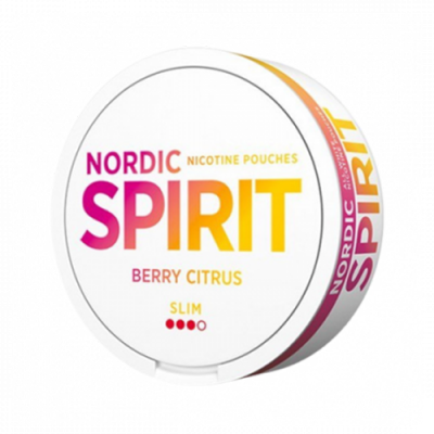 Nicotine pouches NORDIC SPIRIT Berry Citrus 9,1 mg/sachet