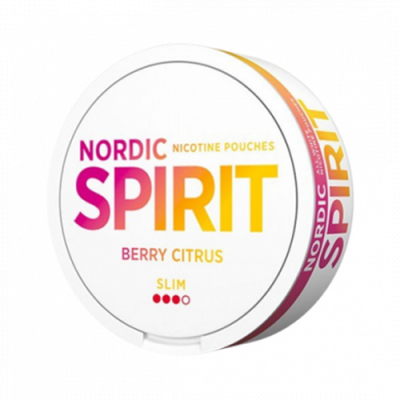 Nicotine pouches NORDIC SPIRIT Berry Citrus 9,1 mg/sachet Nicotine pouches NORDIC SPIRIT Berry Citrus 9,1 mg/sachet