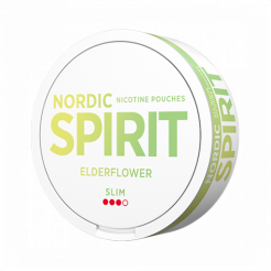 Nicotine pouches NORDIC SPIRIT Elderflower 9,1mg/sachet