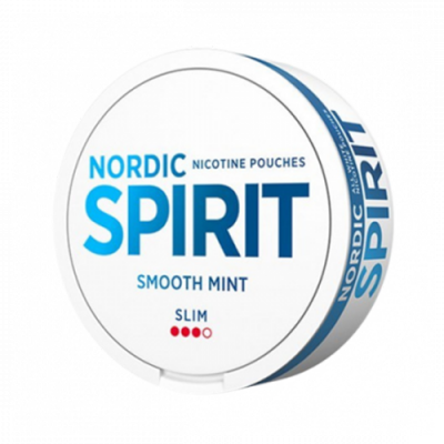 Nicotine pouches NORDIC SPIRIT Smooth Mint 9,1mg/sachet