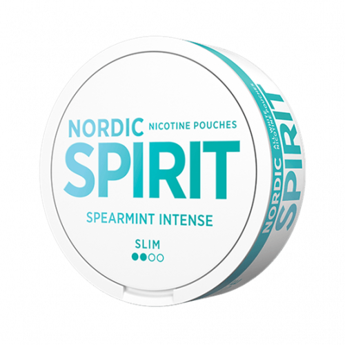 Nicotine pouches NORDIC SPIRIT Spearmint Intense 7mg/sachet Nicotine pouches NORDIC SPIRIT Spearmint Intense 7mg/sachet