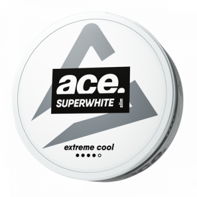 Snus Superwhite Ace Extreme Cool Slim strong