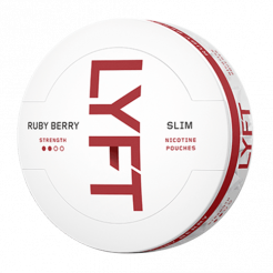 Snus all white LYFT Slim Ruby Berry 5,6mg/sachet