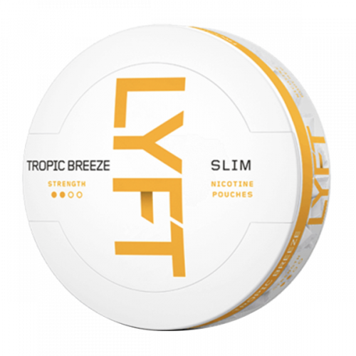 Nicotine Pouches LYFT Slim Tropic Breeze 5,6mg/sachet Nicotine Pouches LYFT Slim Tropic Breeze 5,6mg/sachet