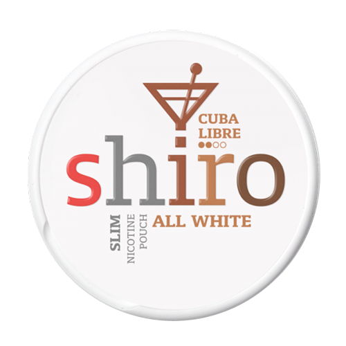 SHIRO Cuba Libre 6mg/sachet SHIRO Cuba Libre 6mg/sachet