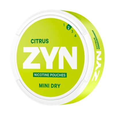 ZYN Mini Dry Citrus 3mg/sachet