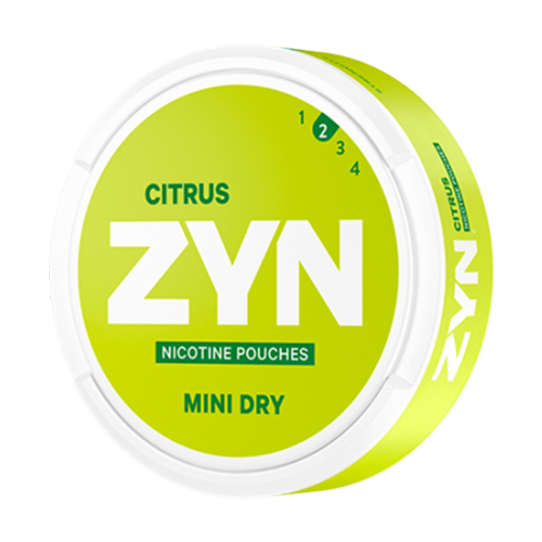 ZYN Mini Dry Citrus 3mg/sachet