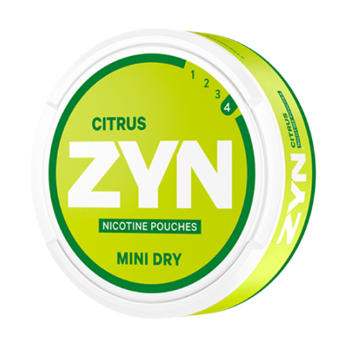 ZYN Mini Dry Citrus 6mg/sachet