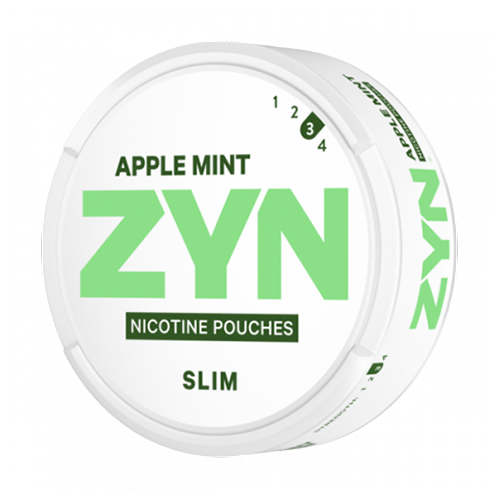 ZYN Slim Apple Mint Strong 9,6mg/sachet ZYN Slim Apple Mint Strong 9,6mg/sachet