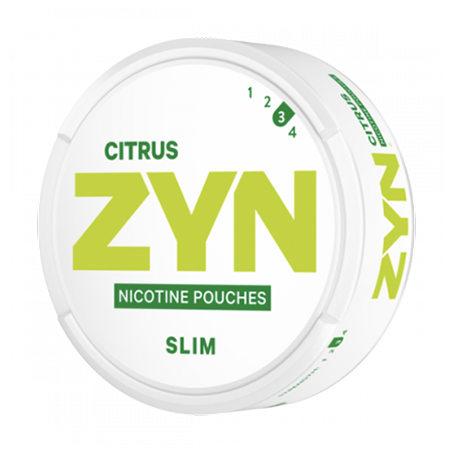 ZYN Slim Citrus 9,6mg/sachet