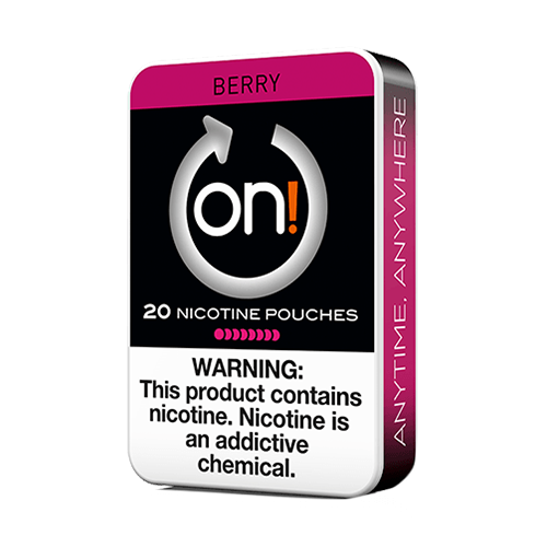 Nicotine pouches mini dry On! BERRY Mini 8 mg