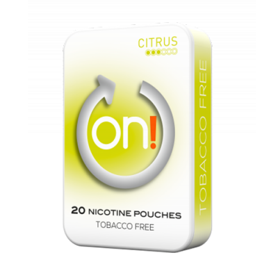 Nicotine pouches mini dry On! CITRUS 3mg/sachet