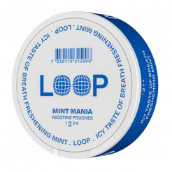 Nicotine pouches LOOP Mint Mania medium 6,3 mg/pouches