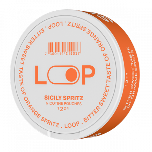 Nicotine pouches LOOP Sicily Spritz 6.3 mg/sachet