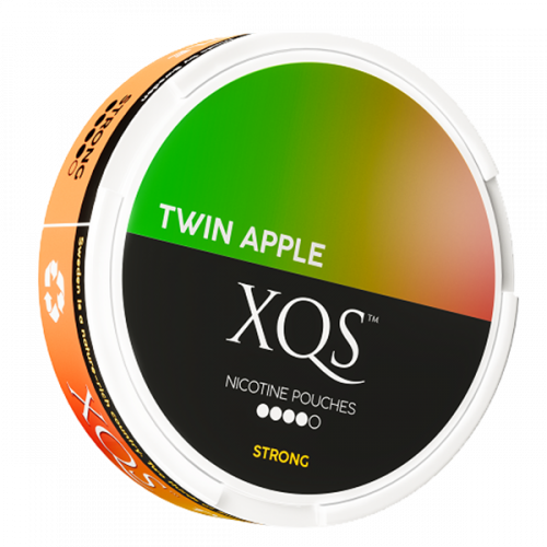 Nikotin pouches XQS Twin Apple Strong 10 mg
