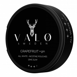 Nikotin pouches VALO Grapefruit + Gin stærk