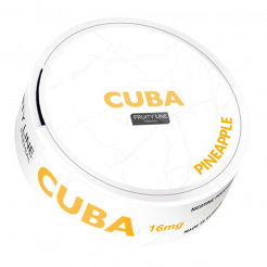 Nikotin pouches CUBA White Line Pineapple ekstra stærk