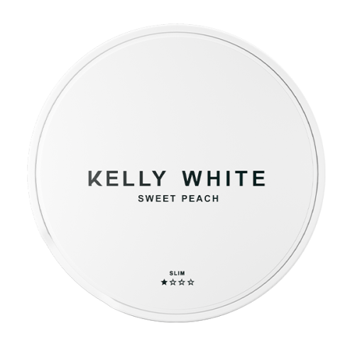 nikotin pouches Kelly White Sweet Peach Light 4,2 mg