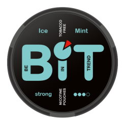 BIT BLACK EDITION Ice Mint 13 mg/pakning nikotinpose