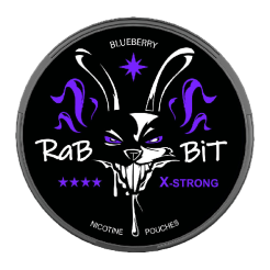 RaBBiT Blåbær X-STRONG 16,9 mg
