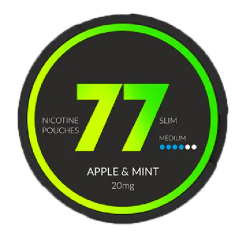 Nikotin pouches 77 Apple Mint pouches