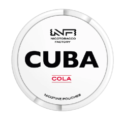 nikotin pouches CUBA cola x-strong