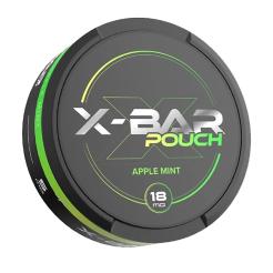 Nikotin pouches X-BAR Apple Mint X-Strong 18 mg