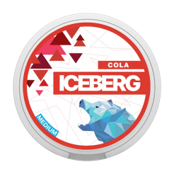 nikotin pouches ICEBERG Cola X-Strong 12 mg