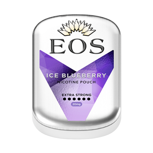 nikotin pouches EOS Ice Blueberry X-Strong 20 mg