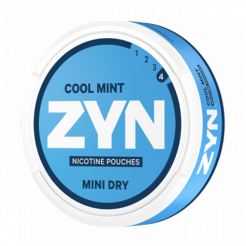 ZYN Mini Dry Cool Mint 6 mg/sachet