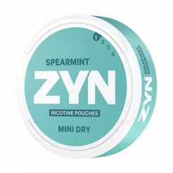 ZYN Mini tør spearmint 1,6 mg/sachet