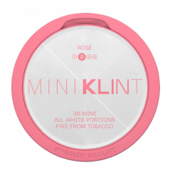 Nikotin pouches klint Rosé Mini Medium 6 mg