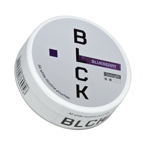 Nikotin pouches BLCK Blueberry Strong 9,6 mg