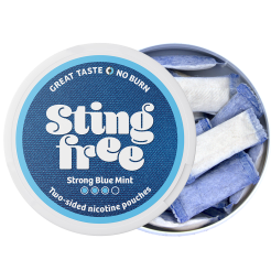 nicotin-pouches-sting-free-strong-blue-mint-pouches
