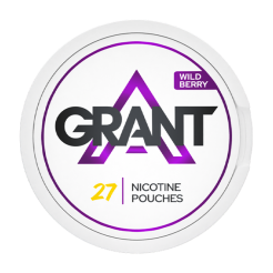 Nikotin pouches grant Wild Berry Light 4 mg
