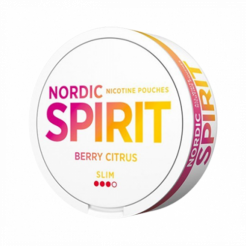 Nikotin pouches NORDIC SPIRIT Berry Citrus 9,1 mg/Beutel