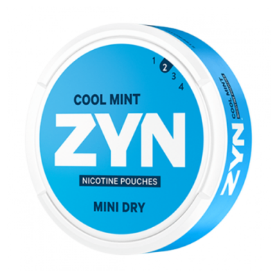 ZYN Mini Dry Cool Mint 3mg/tüte