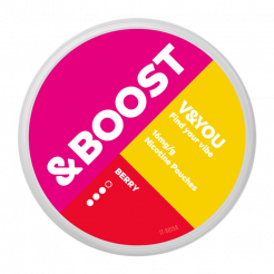 Nicopods V&You &BOOST Berry 10mg-pouch