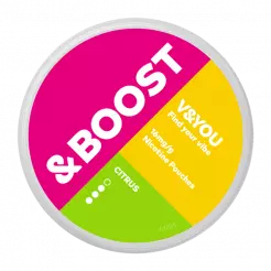 Nicopods V&You &BOOST Citrus 10mg-pouch