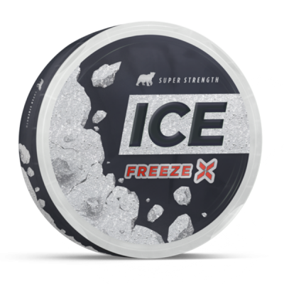 NICOTINE POUCHES ICE Freeze X X-Strong 17.5 mg