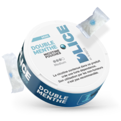 nicotine pouches D'LICE double mint medium 8 mg