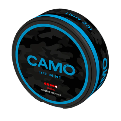 nicotine pouches camo ice mint x-strong 12.5 mg