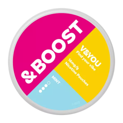 Nicopods V&You &BOOST Mint 10mg-pouch