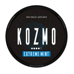 nicotine pouches KOZMO Extreme Mint X-Strong 12.6 mg