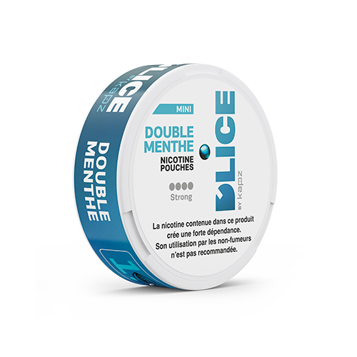 nicotine pouches D'LICE double mint strong 12 mg