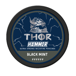 snus thor Black Mint X-Strong 16 mg tobacco free